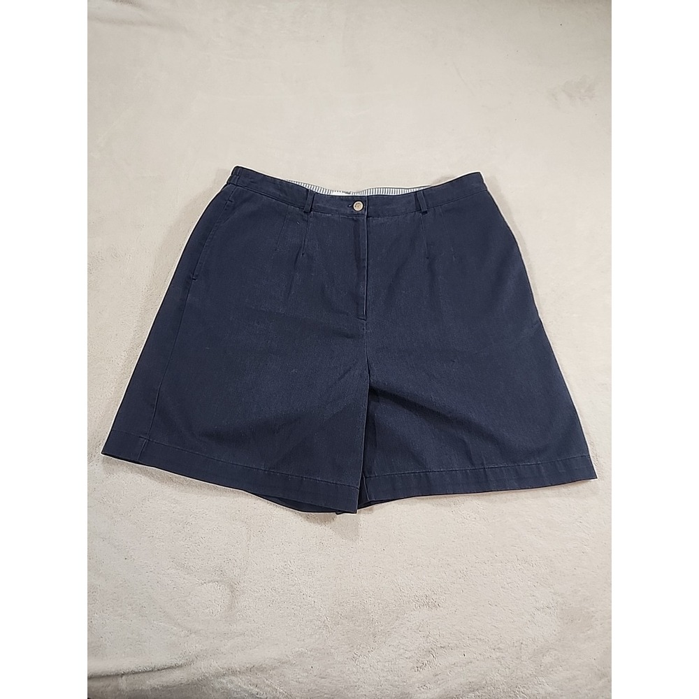 Talbot Ladies‎ Navy Shorts Size 16 6" Inseam